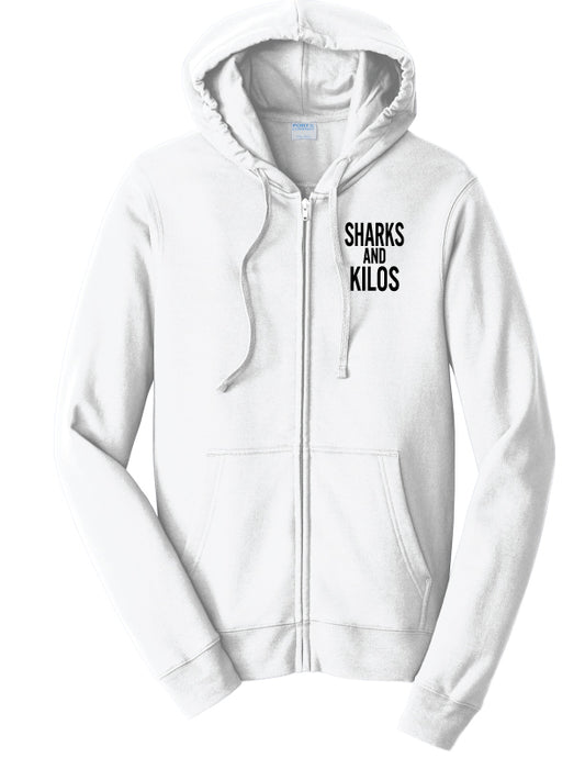 Unisex SNK Brand Name Zip Hoodie